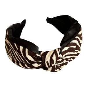 Stylish Zebra Print Headband